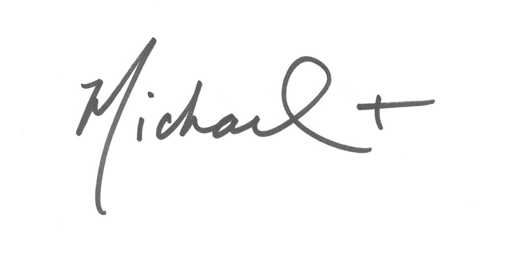 Fr. Michael J. Horvath signature